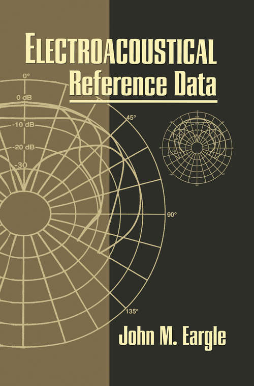 Book cover of Electroacoustical Reference Data (2002)