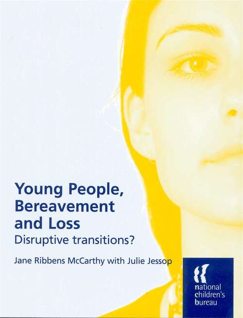 Book cover of Young People, Bereavement and Loss: Disruptive Transitions? (PDF)