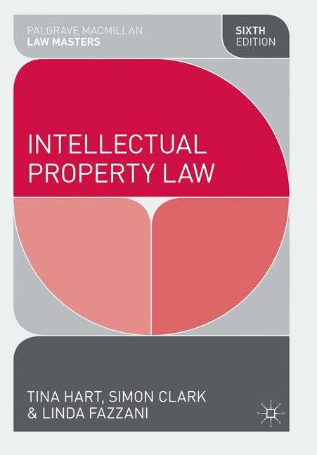 Book cover of Intellectual Property Law (PDF)