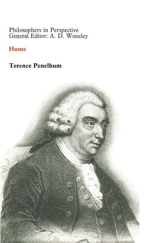 Book cover of Hume: An Introduction To His Philosophical System (1st ed. 1975) (Philosophers in Perspective)