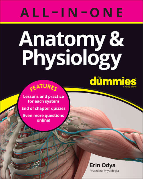 Book cover of Anatomy & Physiology All-in-One For Dummies (+ Chapter Quizzes Online)