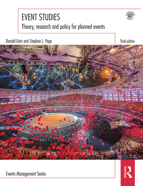Book cover of Event Studies: Theory, research and policy for planned events (Events Management)