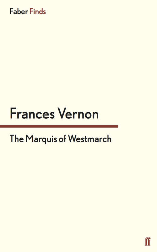 Book cover of The Marquis of Westmarch (Main)