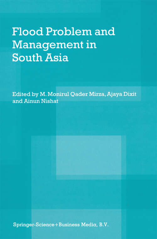 Book cover of Flood Problem and Management in South Asia (2003)