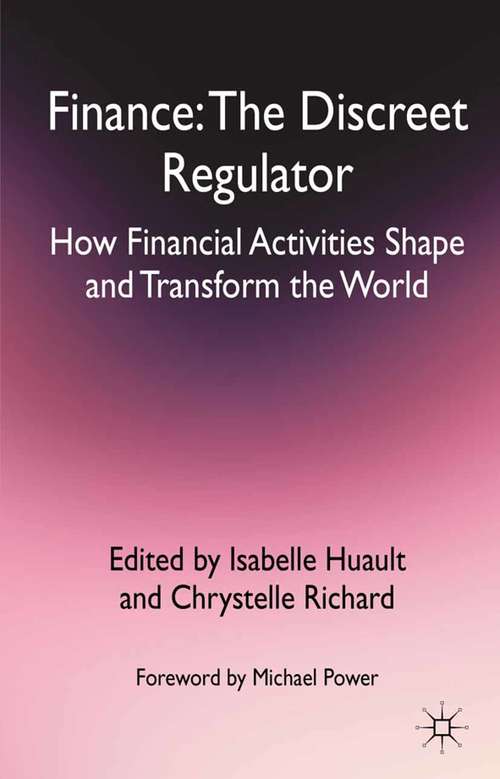 Book cover of Finance: How Financial Activities Shape and Transform the World (2012)