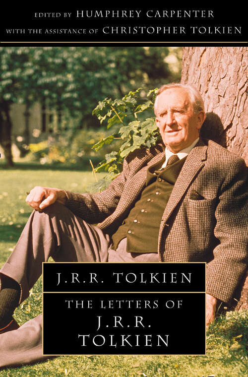 Book cover of The Letters of J. R. R. Tolkien (ePub edition)