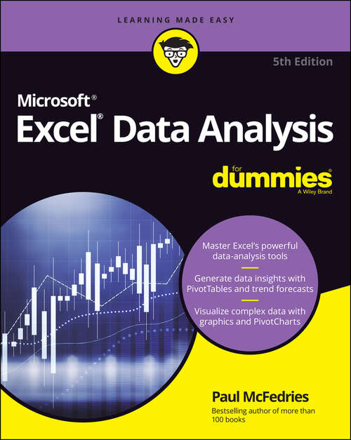 Book cover of Excel Data Analysis For Dummies (5)