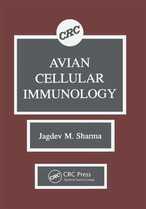 Book cover of Avian Cellular Immunology