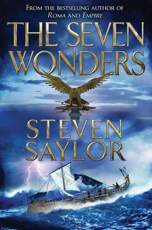 Book cover of The Seven Wonders: A Novel Of The Ancient World (Roma Sub Rosa #13)