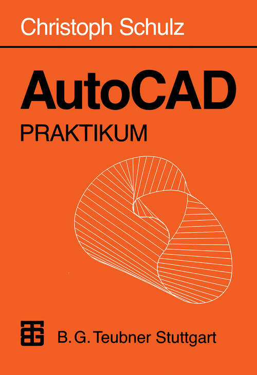 Book cover of AutoCAD Praktikum (1992)