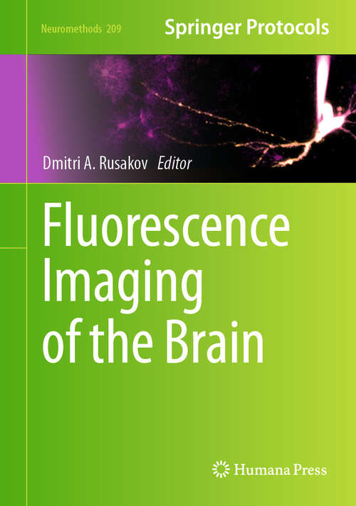 Book cover of Fluorescence Imaging of the Brain (2024) (Neuromethods #209)