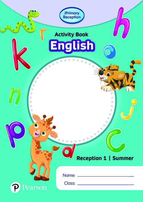 Book cover of iPrimary Reception Activity Book: English, Reception 1, Summer
