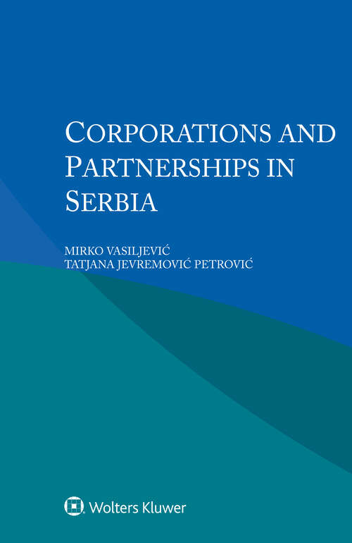 Book cover of Corporations and Partnerships in Serbia