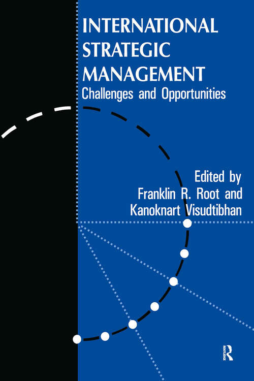 Book cover of International Strategic Management: Challenges And Opportunities