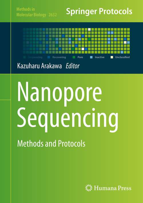 Book cover of Nanopore Sequencing: Methods and Protocols (1st ed. 2023) (Methods in Molecular Biology #2632)