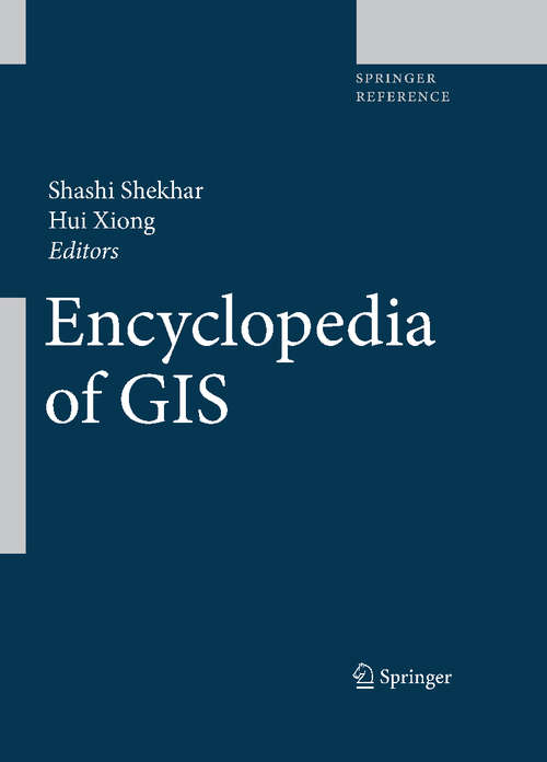 Book cover of Encyclopedia of GIS (2008)