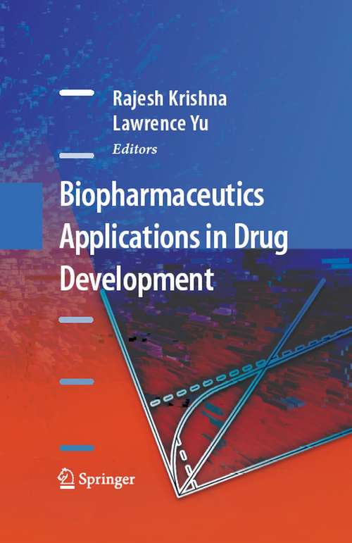 Book cover of Biopharmaceutics Applications in Drug Development (2008)