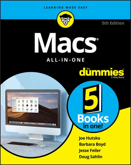 Book cover of Macs All-In-One For Dummies (5)