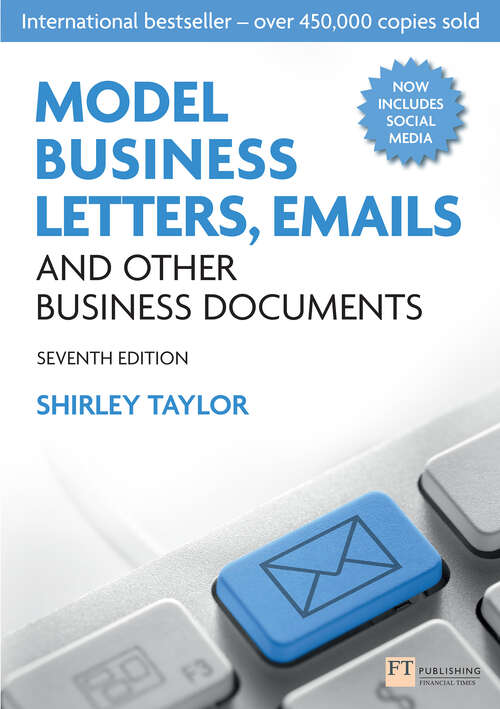 Book cover of Model Business Letters, Emails and Other Business Documents (7)