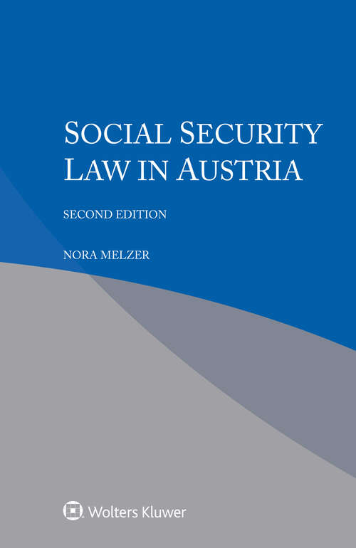 Book cover of Social Security Law in Austria (2)