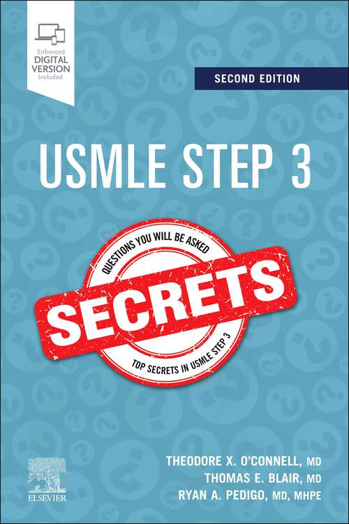 Book cover of USMLE Step 3 Secrets E-Book (Secrets)