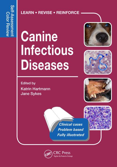 Book cover of Canine Infectious Diseases: Self-Assessment Color Review (Veterinary Self-Assessment Color Review Series)