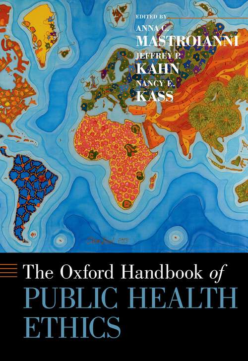 Book cover of The Oxford Handbook of Public Health Ethics (Oxford Handbooks)