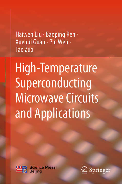 Book cover of High-Temperature Superconducting Microwave Circuits and Applications (1st ed. 2019)