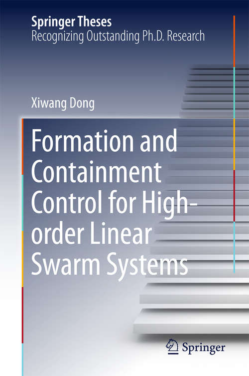 Book cover of Formation and Containment Control for High-order Linear Swarm Systems (1st ed. 2016) (Springer Theses)