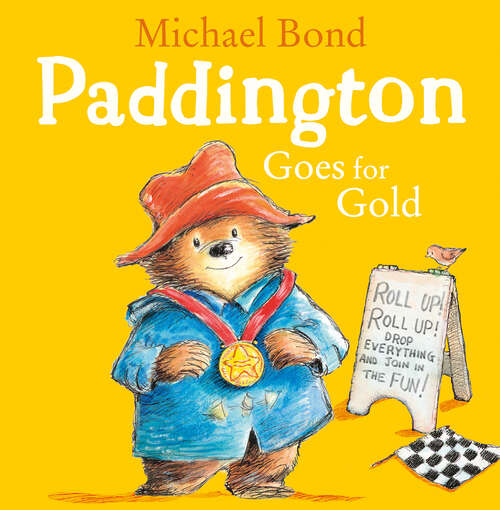 Book cover of Paddington Goes for Gold (Audiosync edition) (Paddington)