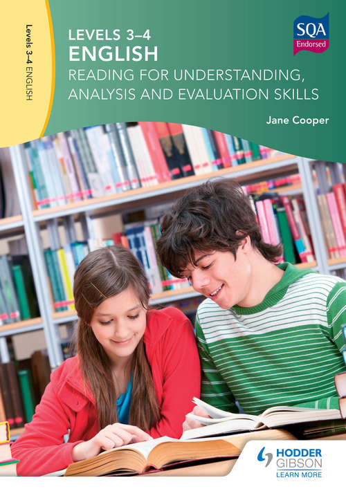 Book cover of Levels 3-4 English: Reading For Understanding Analysis Ebook