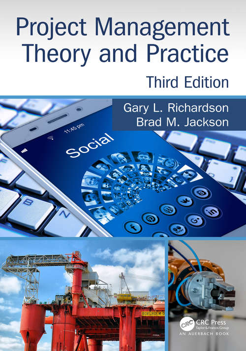 Book cover of Project Management Theory and Practice, Third Edition