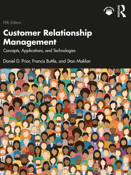 Book cover of Customer Relationship Management: Concepts, Applications and Technologies (5)
