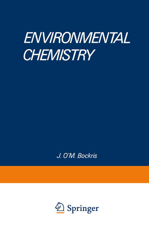 Book cover of Environmental Chemistry (1977)