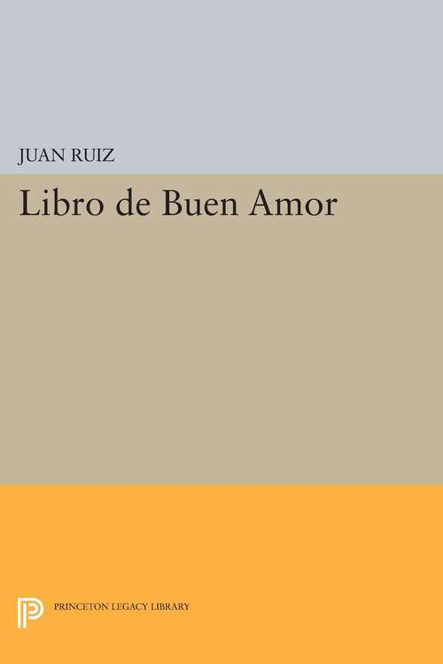 Book cover of Libro de Buen Amor