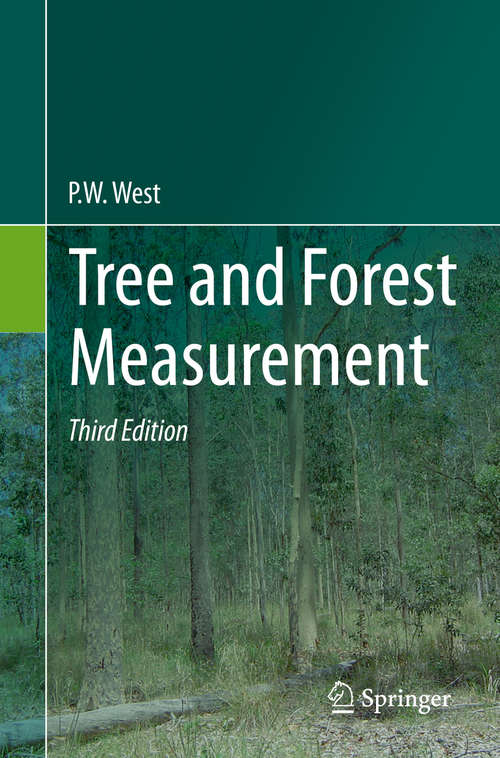 Book cover of Tree and Forest Measurement (3rd ed. 2015)