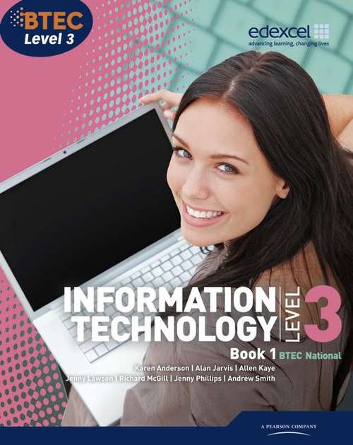 Book cover of BTEC Level 3 National IT Student Book 1: Student book 1  (PDF)