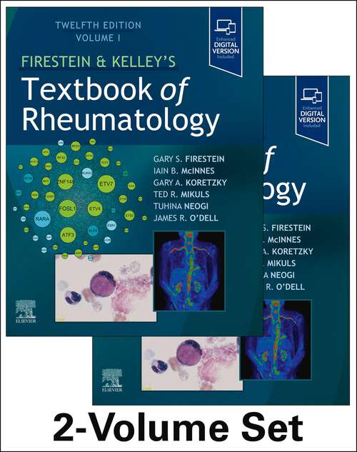 Book cover of Firestein & Kelley's Textbook of Rheumatology - E-Book (12)