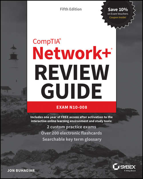 Book cover of CompTIA Network+ Review Guide: Exam N10-008