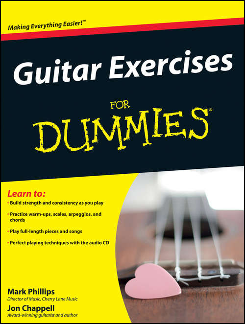 Book cover of Guitar Exercises For Dummies