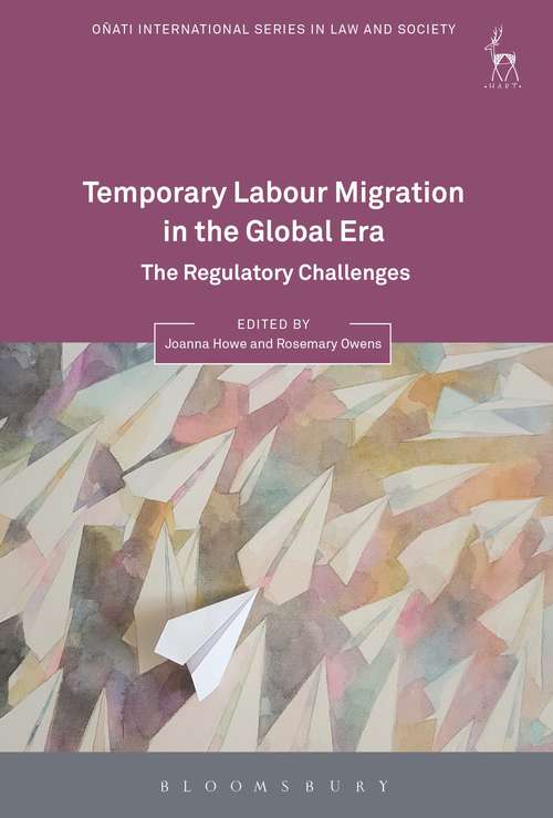 Book cover of Temporary Labour Migration in the Global Era: The Regulatory Challenges (Oñati International Series in Law and Society)