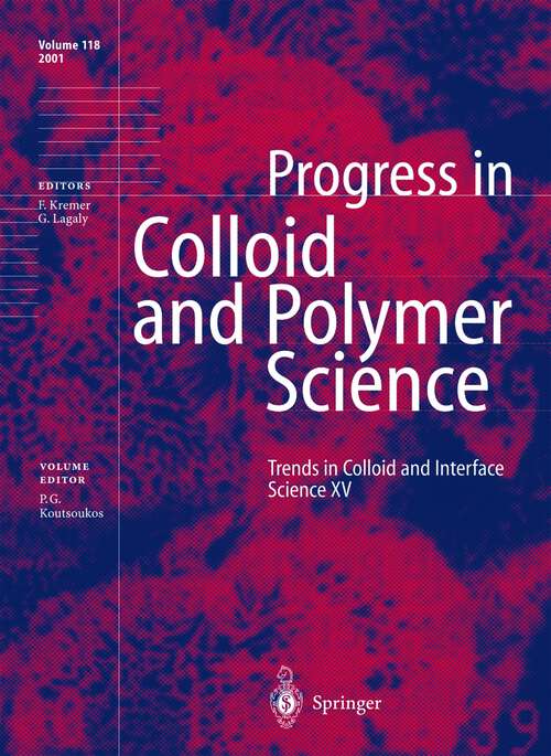 Book cover of Trends in Colloid and Interface Science XV (2001) (Progress in Colloid and Polymer Science #118)