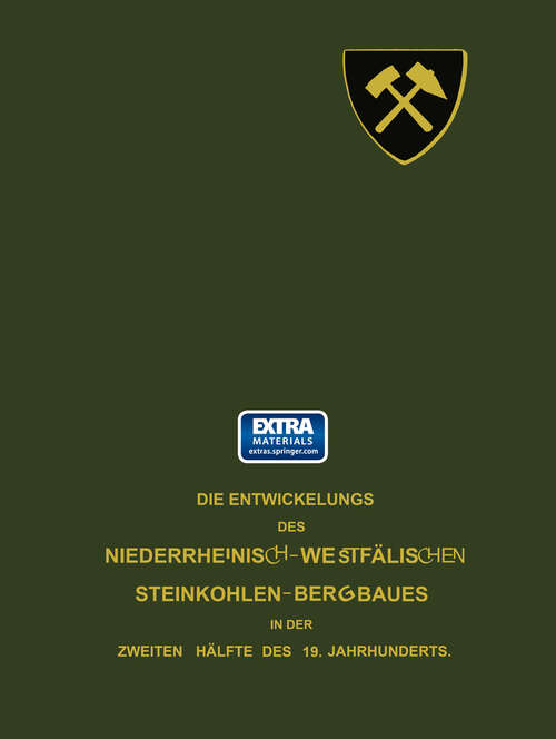 Book cover of Disposition der Tagesanlagen, Dampferzeugung, Centralkondensation, Luftkompressoren, Elektrische Centralen: VIII (1905)