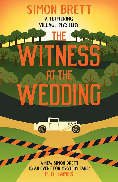 Book cover of The Witness at the Wedding (Main) (Fethering Village Mysteries #6)