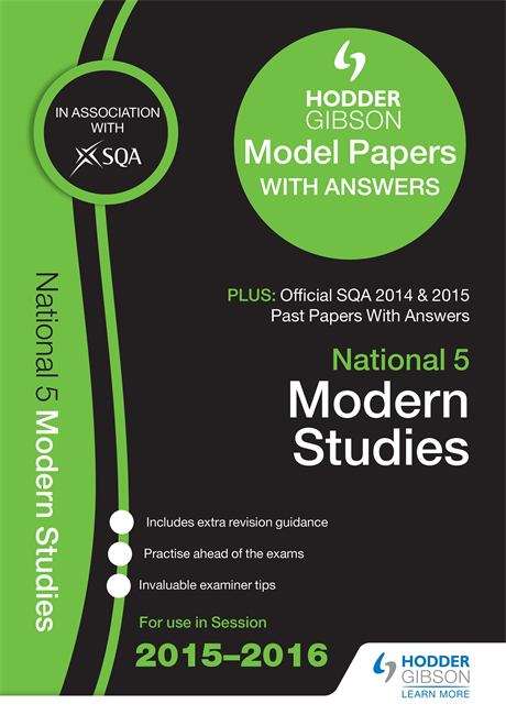 Book cover of National 5 Modern Studies 2015/16 Sqa Past And Hodder Gibson Model Papers (PDF)