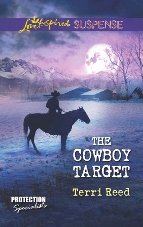 Book cover of The Cowboy Target (ePub First edition) (Protection Specialists #4)