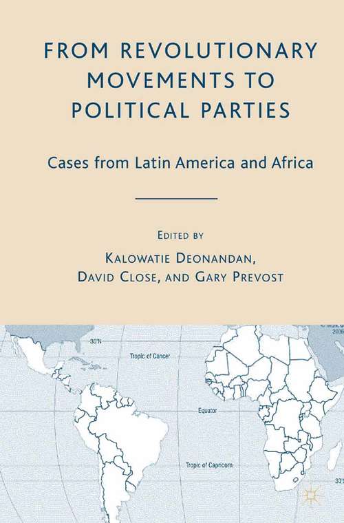 Book cover of From Revolutionary Movements to Political Parties: Cases from Latin America and Africa (2007)
