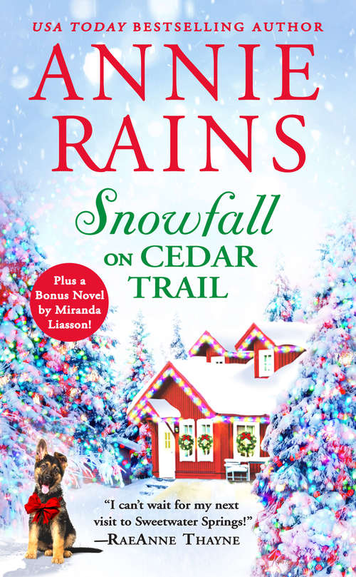 Book cover of Snowfall on Cedar Trail: Two full books for the price of one (Sweetwater Springs #3)