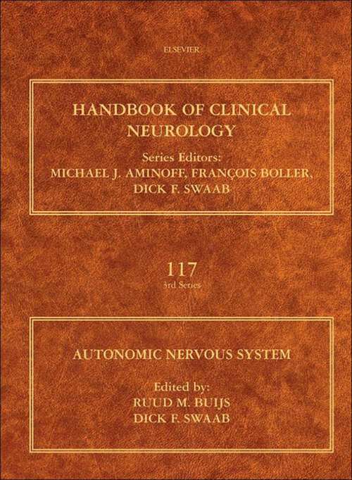 Book cover of Autonomic Nervous System: Basic And Clinical Aspects - Nuclei Of The Human Hypothalamus (Handbook of Clinical Neurology: Volume 117)