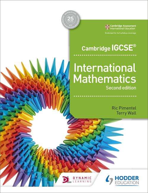 Book cover of Cambridge IGCSE International Mathematics 2nd edition